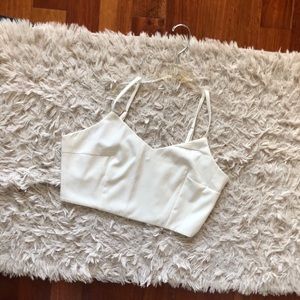 SHEIN: White Cami crop top